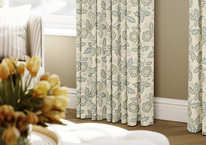Land & Shore River, Green - Made to Measure Curtains - Image 5